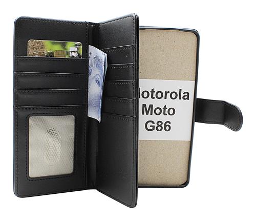 Skimblocker Motorola Moto G86 XL Lommebok Deksel