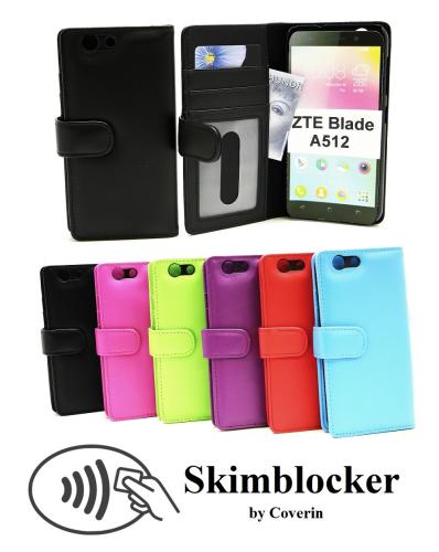 Skimblocker Lommebok-etui ZTE Blade A512