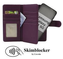 Skimblocker Samsung Galaxy S21 5G (G991B) XL Magnet Lommebok Deksel