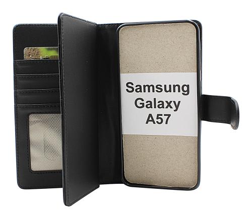 Skimblocker Samsung Galaxy A57 5G XL Magnet Lommebok Deksel
