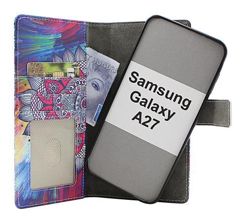Skimblocker Samsung Galaxy A27 Magnet Lommebok Deksel Design