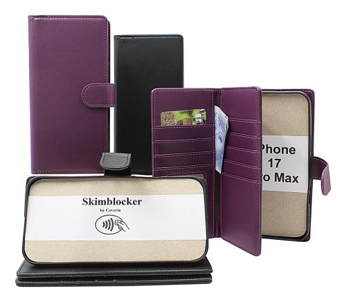 Skimblocker iPhone 17 Pro Max XL Lommebok Deksel