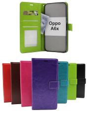 Crazy Horse Oppo A6x Lommebok Deksel