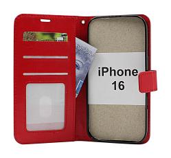 Crazy Horse iPhone 16 Lommebok Deksel
