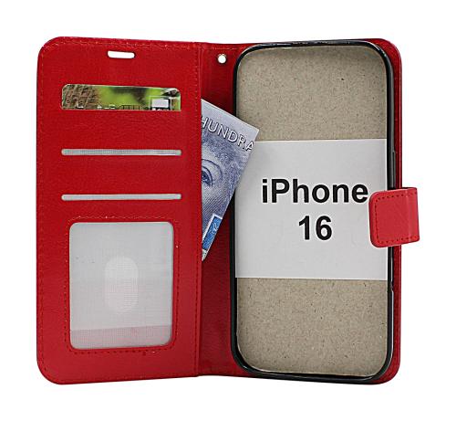 Crazy Horse iPhone 16 Lommebok Deksel