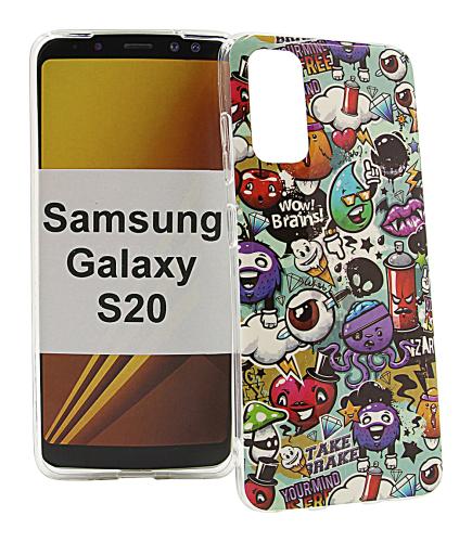 TPU Designdeksel Samsung Galaxy S20 (G980F)