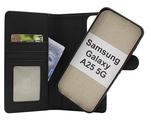 Skimblocker Samsung Galaxy A25 5G Magnet Lommebok Deksel
