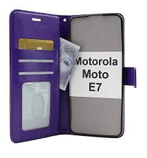 Crazy Horse Wallet Motorola Moto E7