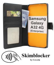 Skimblocker Samsung Galaxy A32 4G Lommebok Deksel