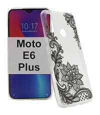 TPU Designdeksel Motorola Moto E6 Plus