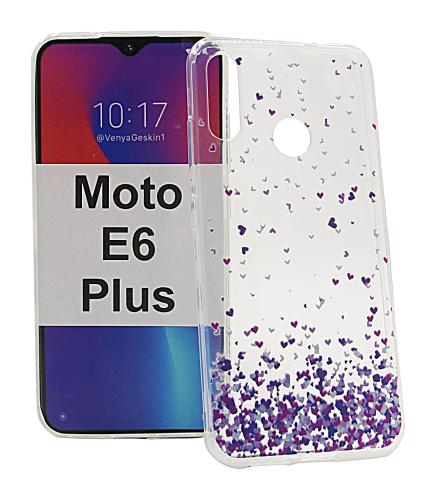 TPU Designdeksel Motorola Moto E6 Plus