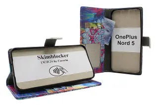 Skimblocker OnePlus Nord 5 Lommebok Deksel Design