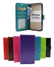 Crazy Horse iPhone 17 Pro Lommebok Deksel