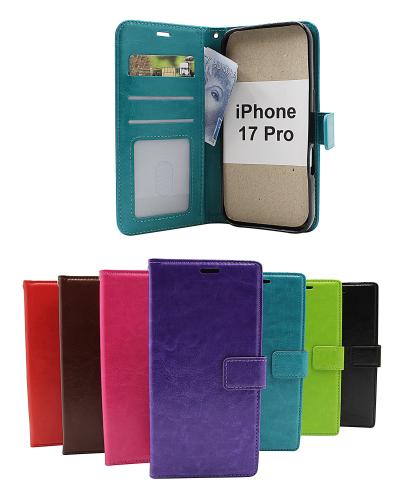 Crazy Horse iPhone 17 Pro Lommebok Deksel