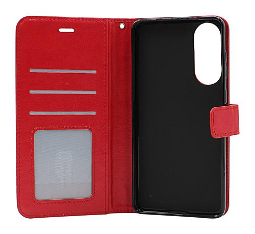 Crazy Horse Samsung Galaxy S25 Edge Lommebok Deksel