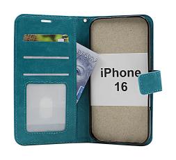 Crazy Horse iPhone 16 Lommebok Deksel