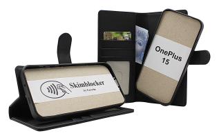 Skimblocker OnePlus 15 Magnet Lommebok Deksel