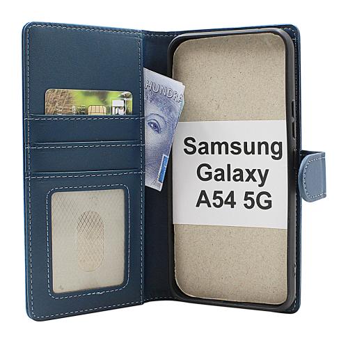 Skimblocker Samsung Galaxy A54 5G Lommebok Deksel