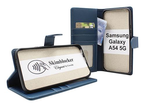 Skimblocker Samsung Galaxy A54 5G Lommebok Deksel