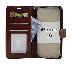 Crazy Horse iPhone 16 Lommebok Deksel