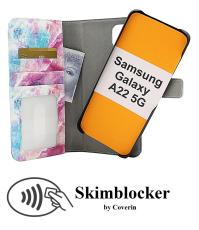 Skimblocker Magnet Designwallet Samsung Galaxy A22 5G (SM-A226B)