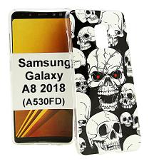 TPU Designdeksel Samsung Galaxy A8 2018 (A530FD)