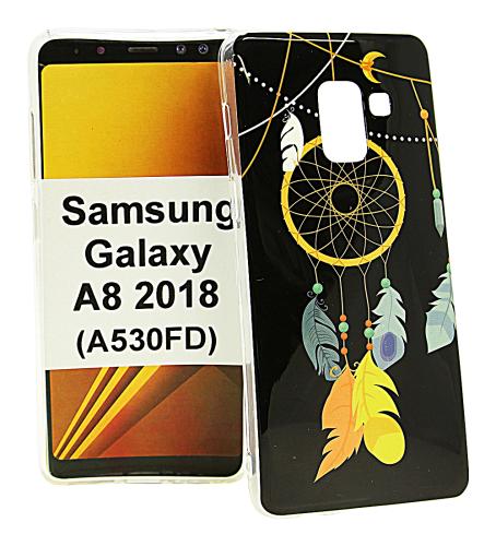 TPU Designdeksel Samsung Galaxy A8 2018 (A530FD)