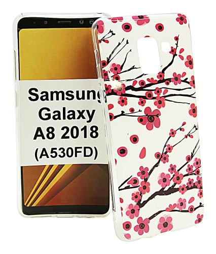 TPU Designdeksel Samsung Galaxy A8 2018 (A530FD)