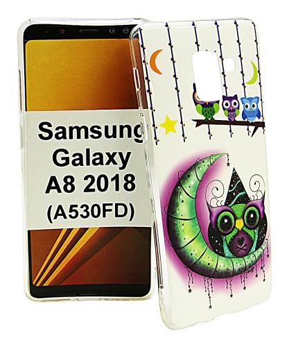TPU Designdeksel Samsung Galaxy A8 2018 (A530FD)