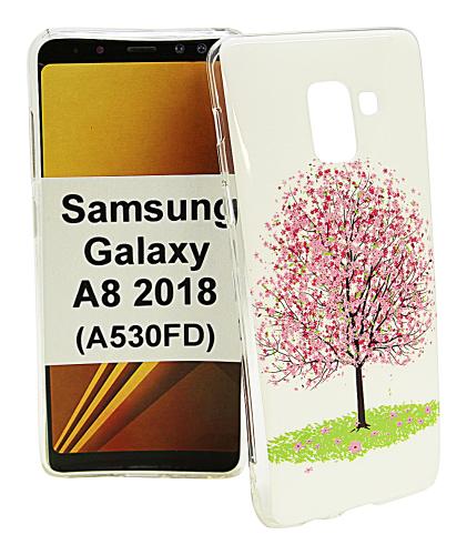 TPU Designdeksel Samsung Galaxy A8 2018 (A530FD)