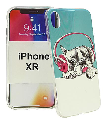 TPU Designdeksel iPhone XR