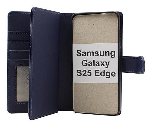 Skimblocker Samsung Galaxy S25 Edge XL Magnet Lommebok Deksel