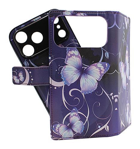 Skimblocker iPhone 18 Pro Max Magnet Lommebok Deksel Design