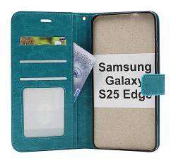 Crazy Horse Samsung Galaxy S25 Edge Lommebok Deksel