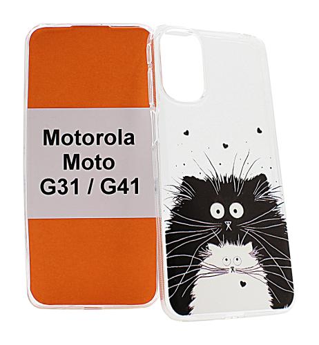 TPU Designdeksel Motorola Moto G31/G41