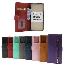 Zipper Standcase Wallet Xiaomi Redmi Note 12