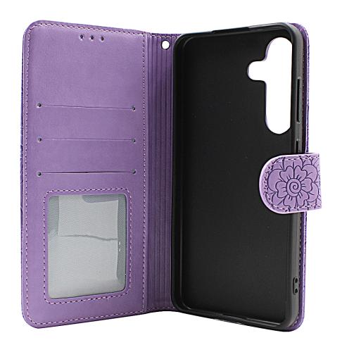 Flower Standcase Wallet Samsung Galaxy S24 5G (SM-S921B/DS)