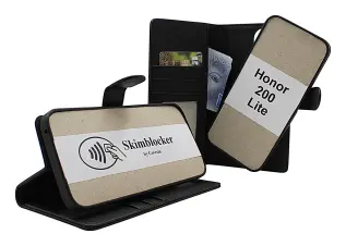 Skimblocker Honor 200 Lite 5G Magnet Lommebok Deksel