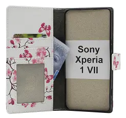 Skimblocker Sony Xperia 1 VII Lommebok Deksel Design