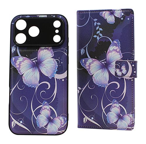 Skimblocker iPhone 18 Pro Max Magnet Lommebok Deksel Design