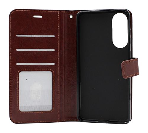 Crazy Horse Samsung Galaxy S25 Edge Lommebok Deksel