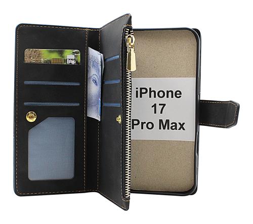 XL iPhone 17 Pro Max Luksus Lommebok Deksel