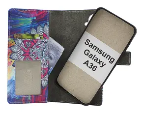 Skimblocker Samsung Galaxy A36 Magnet Lommebok Deksel Design