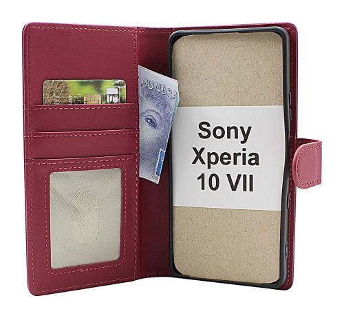 Skimblocker Sony Xperia 10 VII Lommebok Deksel
