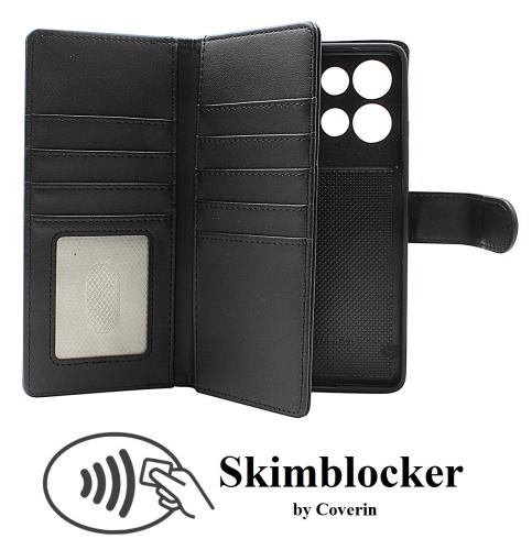 Skimblocker Motorola Moto G75 5G XL Magnet Lommebok Deksel