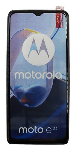 Full Frame Skjermbeskyttelse av glass Motorola Moto E22i