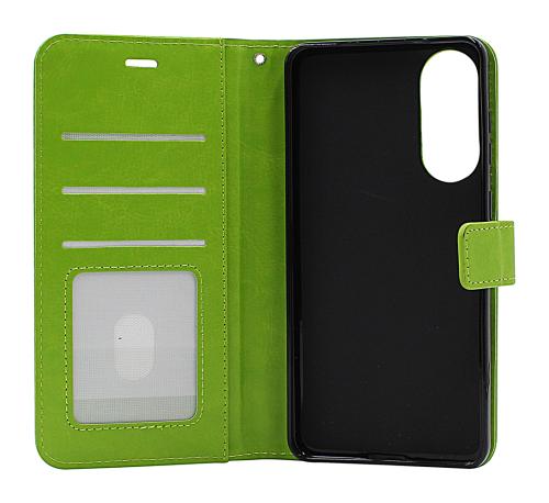 Crazy Horse Samsung Galaxy S25 Edge Lommebok Deksel