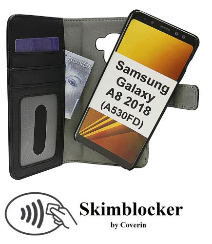 Skimblocker Magnet Wallet Samsung Galaxy A8 2018 (A530FD)