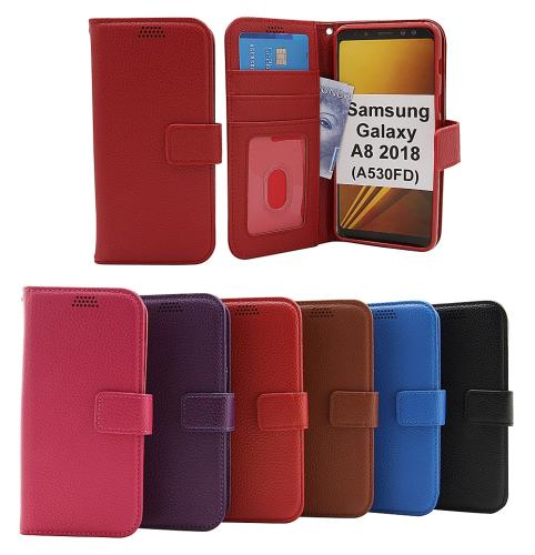 New Standcase Wallet Samsung Galaxy A8 2018 (A530FD)