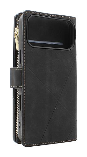 XL iPhone 17 Pro Max Luksus Lommebok Deksel